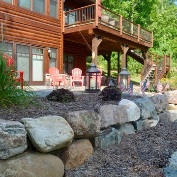 Flagstone patio