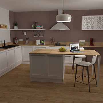 création cuisine maison neuve