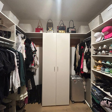 Celebrity Client Walk-In Closet in Los Angeles