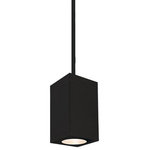 WAC Lighting - WAC Lighting Cube Architectural - 4.5" 27W 3000K 85CRI 33 1 LED Pendant - The latest energy efficient LED technology in an aCube Architectural 4 Black Clear Glass *UL: Suitable for wet locations Energy Star Qualified: YES ADA Certified: n/a  *Number of Lights: Lamp: 1-*Wattage:27w LED bulb(s) *Bulb Included:Yes *Bulb Type:LED *Finish Type:Black