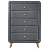Acme Chest in Light Gray Finish 24526