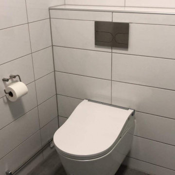 TOTO WASHLET RW Wall-Hung Toilet Retrofit