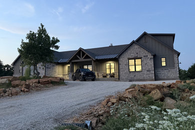 Example of an exterior home design in Dallas