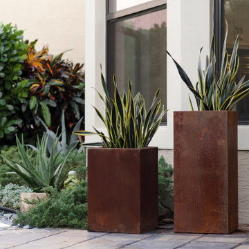 Corten Steel Planters