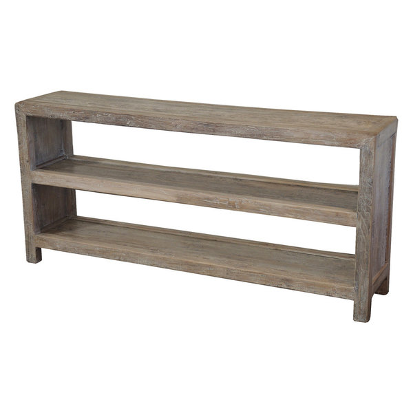 Reclaimed Wood Sofa Back Table