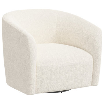 Swivel Chair, Sheepskin Natural