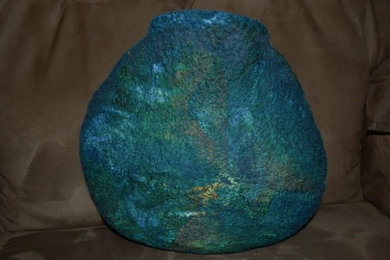 Felted bowl