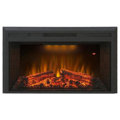 Valuxhome Houselux 750W/1500W, Embedded Fireplace Electric Insert Heater,  30.5 - Contemporary - Indoor Fireplaces - by APPEARANCES INTERNATIONAL |  Houzz
