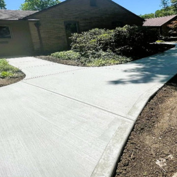 New Concrete Driveway Detroit