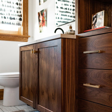 Kings Highway Powder Room Remodel