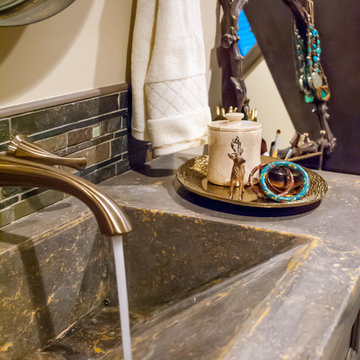 Rustic Adirondack Bathroom