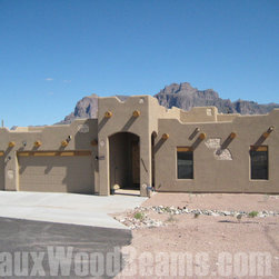 Exterior Design with Vigas - Home Decor