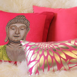 Decorating with Pinks - Decorative Pillows
