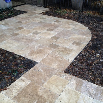 Travertine & Slate Pavers