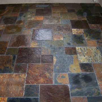 Melissa's Slate Bathroom