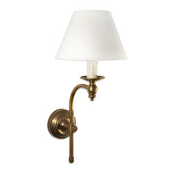 Soho Wall Sconce - Antique Brass - Wall Sconces