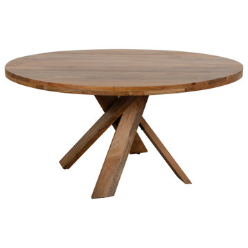 Parker House Crossings Downtown Dining 60" Round Dining Table