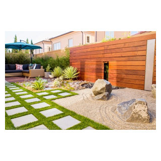 Drought Tolerant Zen Garden - Asian - Los Angeles - by Eco Design ...