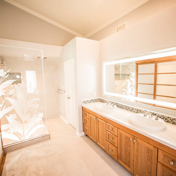 2nd Floor addition and Construction of a Master suite, master shower and office.