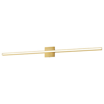 Dainolite ARL-4836LEDW Arandel 48"W LED Bath Bar - Aged Brass