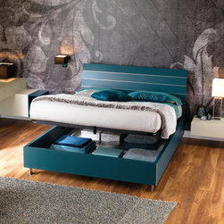 Slumberstore Curve | opened bed - Platform Beds