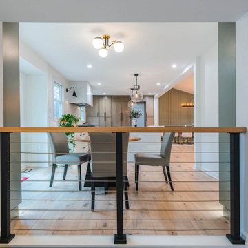 Sleek Elegance: Slim Shaker Cabinet Kitchen Renovation