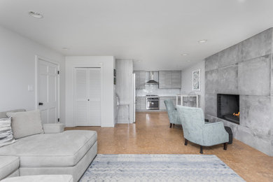 Family room - transitional family room idea in Indianapolis