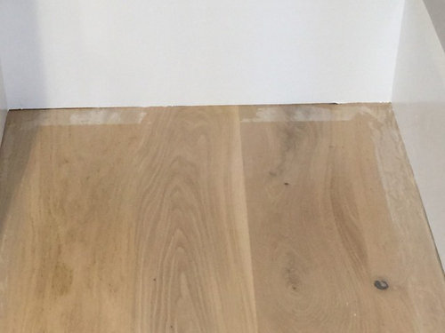 Duct Tape Pulled Up Finish On New Wood, Painters Tape On Hardwood Floors