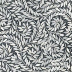Jacqueline Vine with Cosmos Stone Mosaic - Tile