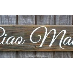 Beach Decor, Beach House, Address, Name Driftwood Signs - Novelty Signs