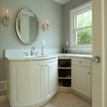 2015 spring. Bathrooms with Pacific NW Cabinetry