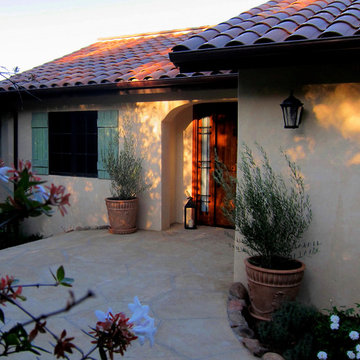 Santa Barbara Home with Tuscan Details