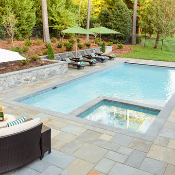 A Traditional "Master's" Inspired Poolscape