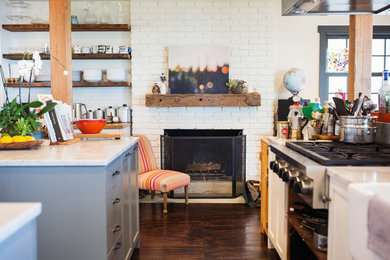 Kitchen - eclectic kitchen idea in Los Angeles