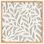 StyleCraft Home Collection - Palm Leaf Wall Accent, Off-White - This Wall Art from the Palm Leaf collection by StyleCraft Home Collection will enhance your home with a perfect mix of form and function. The features include a Off-White finish applied by experts.