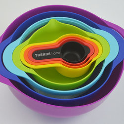 Mixing Bowl Set (8 pieces) - Accessories and Decor