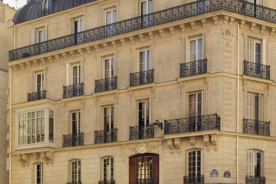 Traditional exterior in Paris.