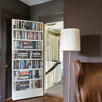 Pacific Heights Man Cave Secret Bookcase Door