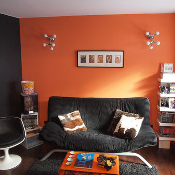 Interior design project: 70's and comics