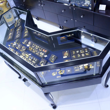 Queen Anne Display Cases