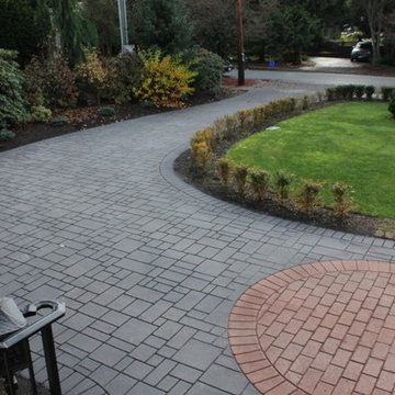Gorgeous Decorative Stamped Driveway in Burnaby, BC