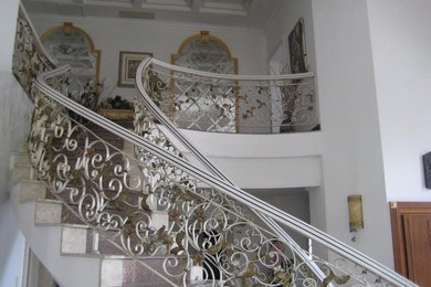 Inspiration for a staircase remodel in Los Angeles