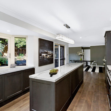 Enchanting and Spacious - Ebony and Marble Look