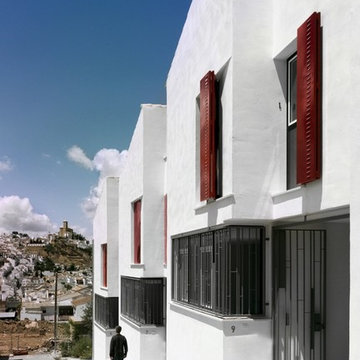 18 social dwellings