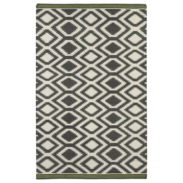 Kaleen Nomad Collection Rug, Gray 2'x3'