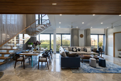 Modern Duplex Home Living Room | Global Sourcing by Arcedior