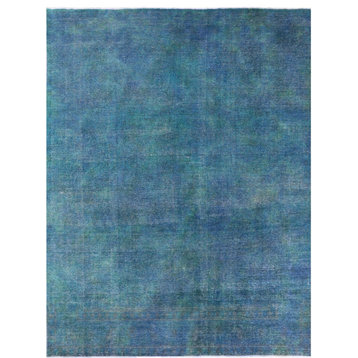 9' 8" X 12' 6" Hand-Knotted Persian Overdyed Rug - Q5869