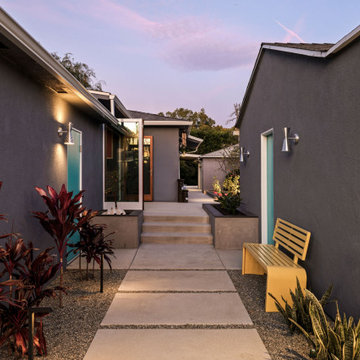 Tropical Modernism - ADU, Backyard remodel and an Addition in Burbank