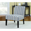 Coaster Armless Accent Chair With Contemporary Furniture Style