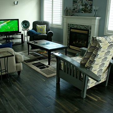 Dark Rustic Hardwood